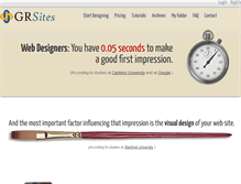 Tablet Screenshot of grsites.com